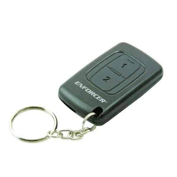 Seco-Larm:2- Button RF Transmitter for use with all SECO-LARM 315MHz receivers. Pre-coded.